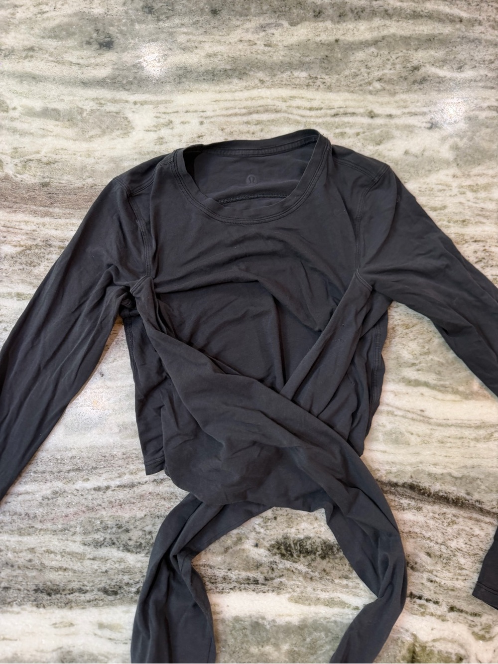 Lululemon Long Sleeve Wrap Top “Time to Restore Long Sleeve Shirt”
Black - Picture 6 of 11